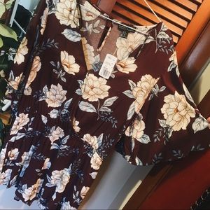 NEW forever 21 floral kimono romper 🌼